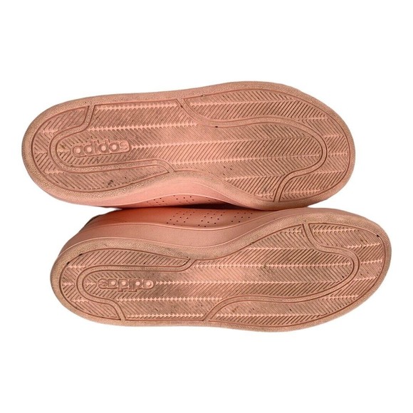 Adidas Womens Shoes Size 6 All Pink Neo Cloudfoam Sneakers Lace Up Running Shoe - Picture 6 of 9